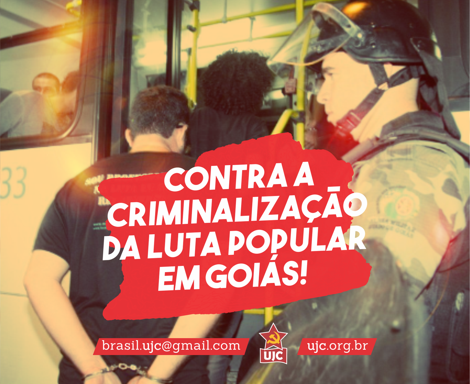 Contra a Criminalização da Luta Popular em Goiás