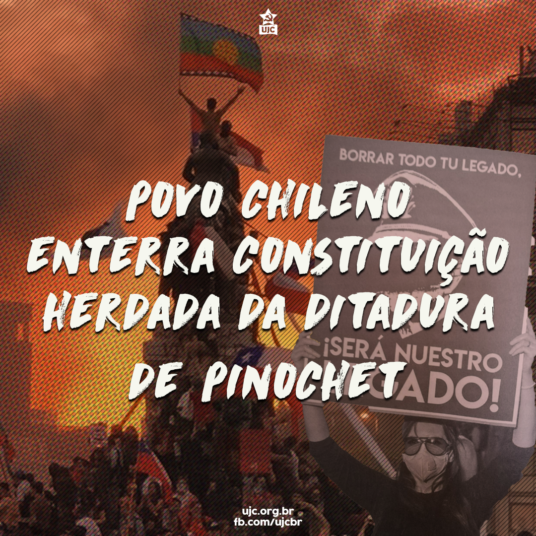 Povo chileno enterra Constituição herdada da ditadura de Pinochet