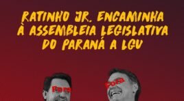 Ratinho Jr. encaminha à Assembleia Legislativa do Paraná a LGU