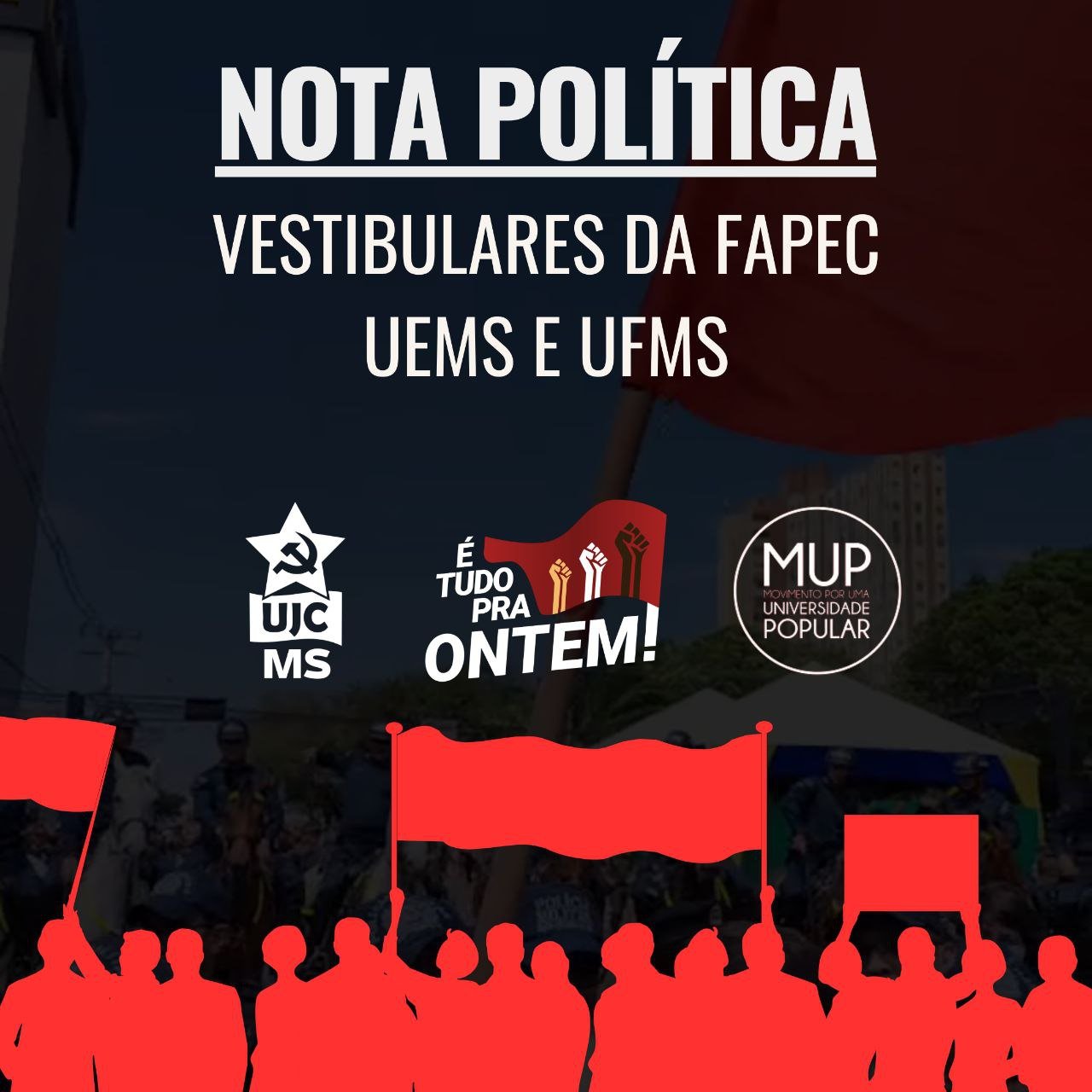 Sobre os vestibulares da FAPEC