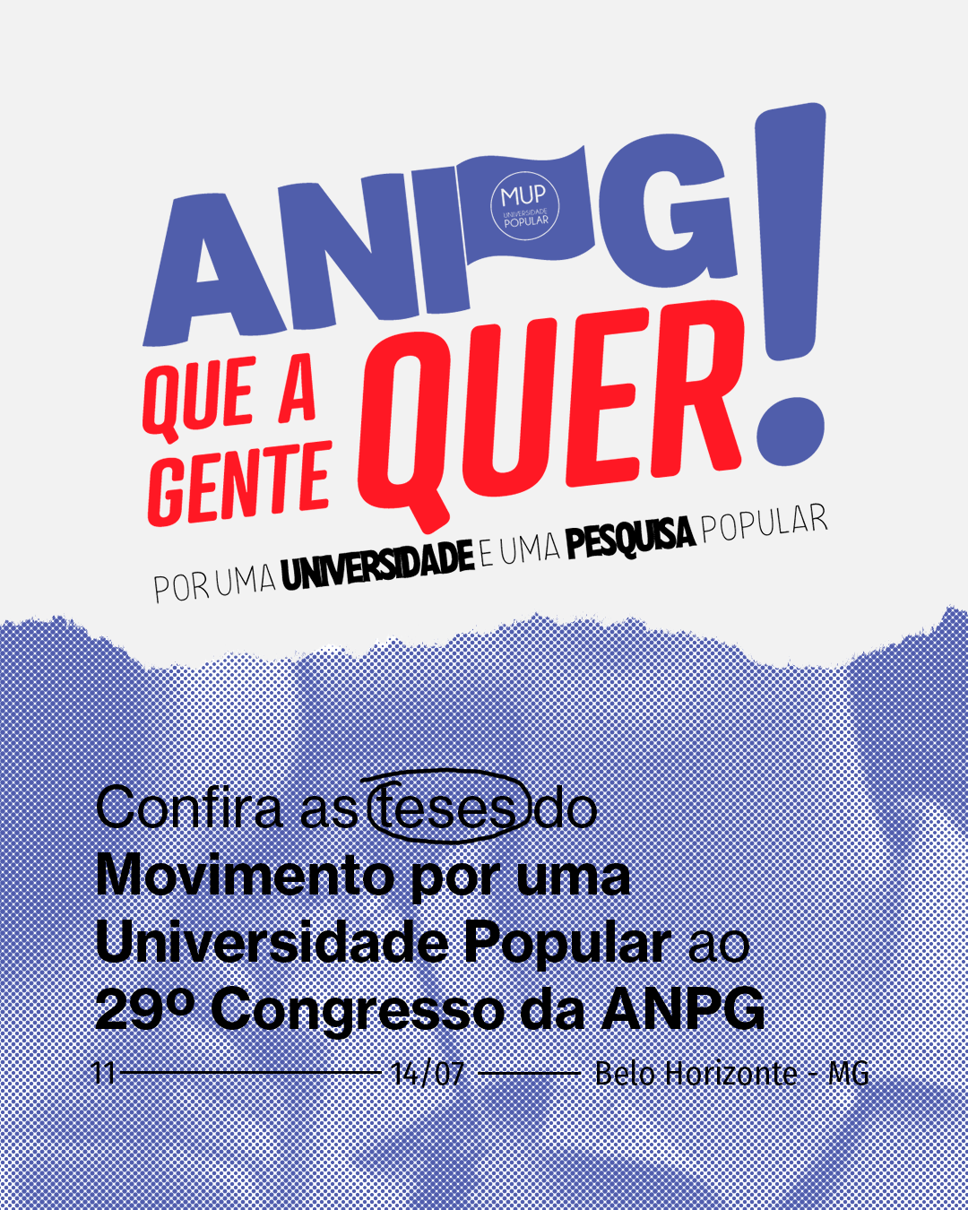 A ANPG que a Gente Quer: por uma Universidade e uma Pesquisa Popular!