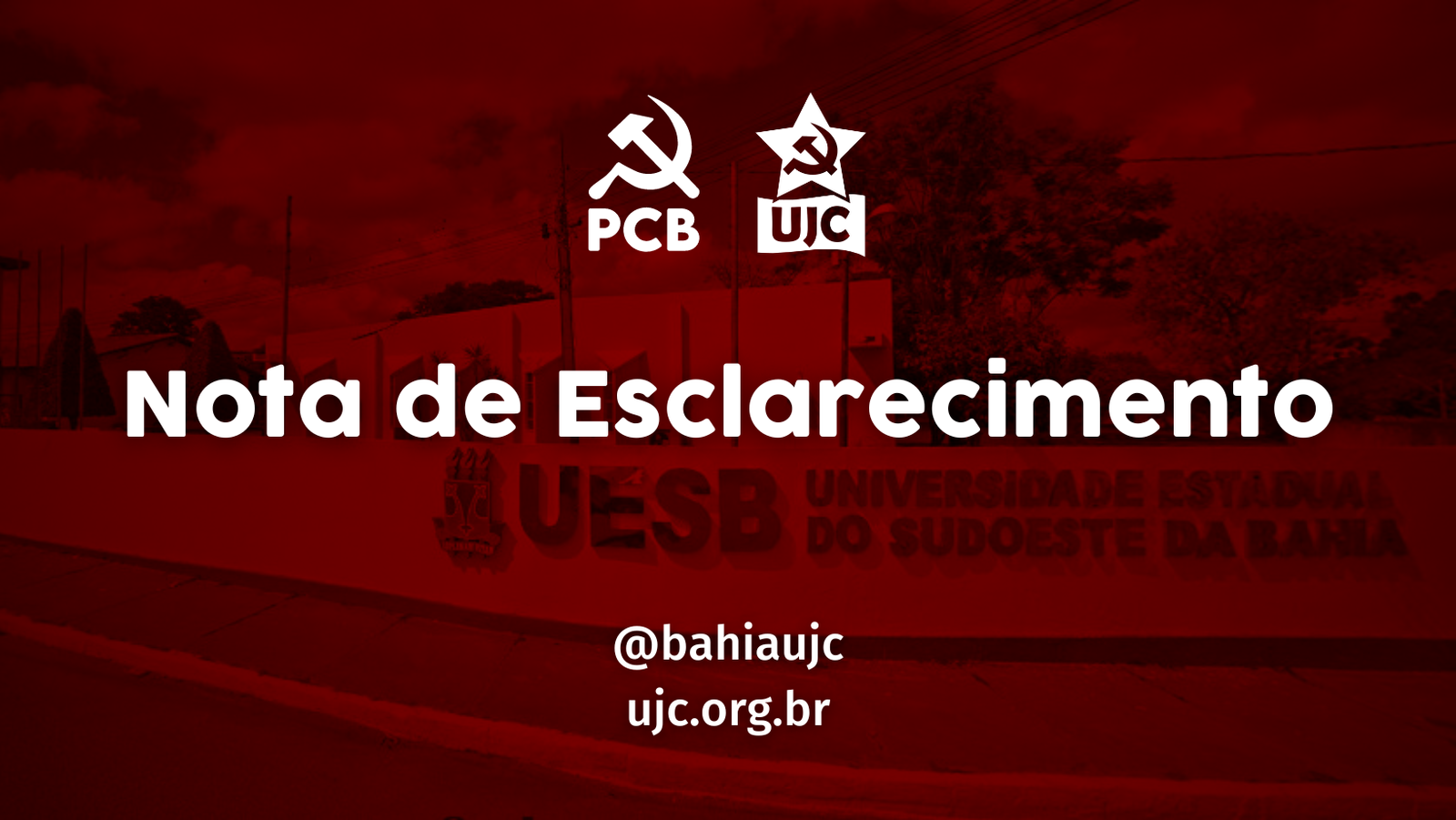 O Uso Indevido do Nome da UJC na UESB